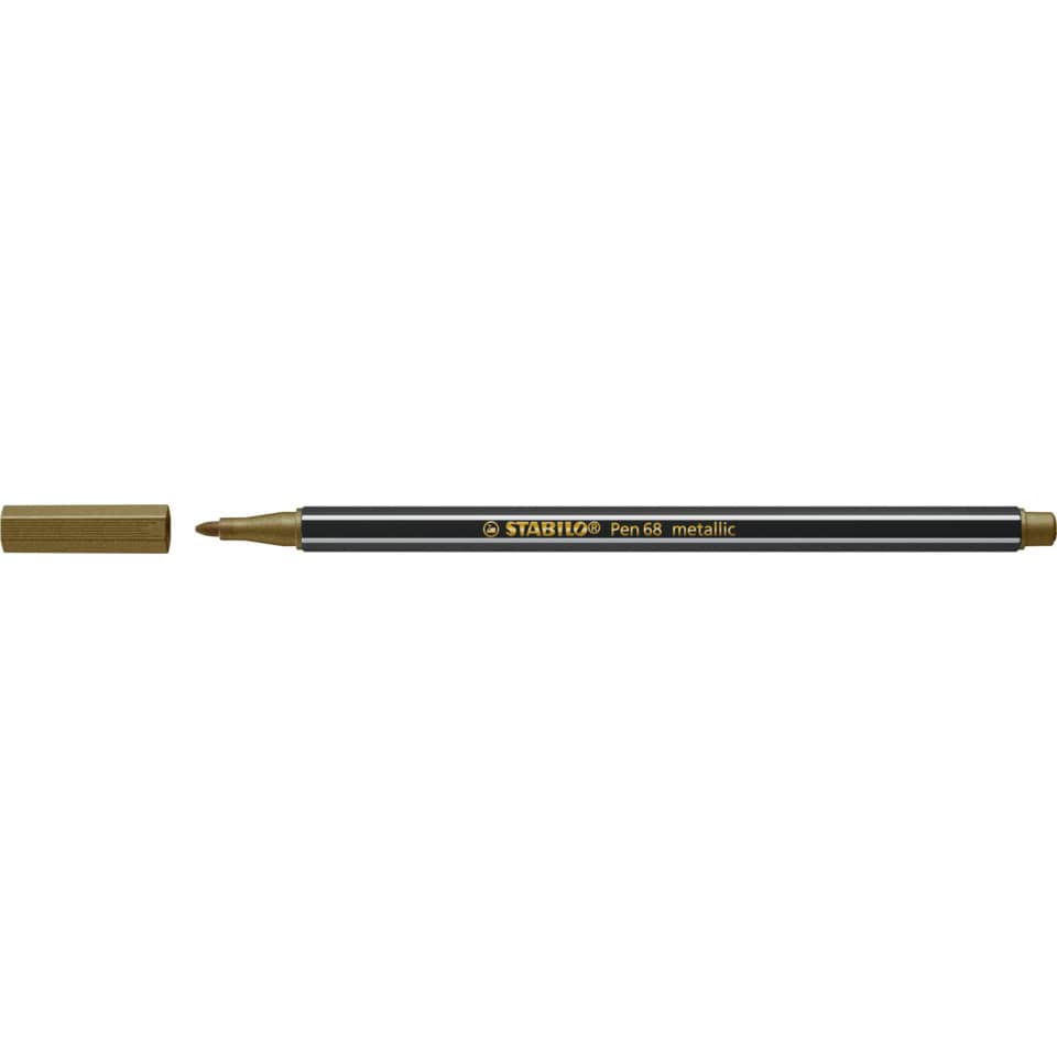 Premium Metallic-Filzstift - Pen 68 metallic - Einzelstift - gold