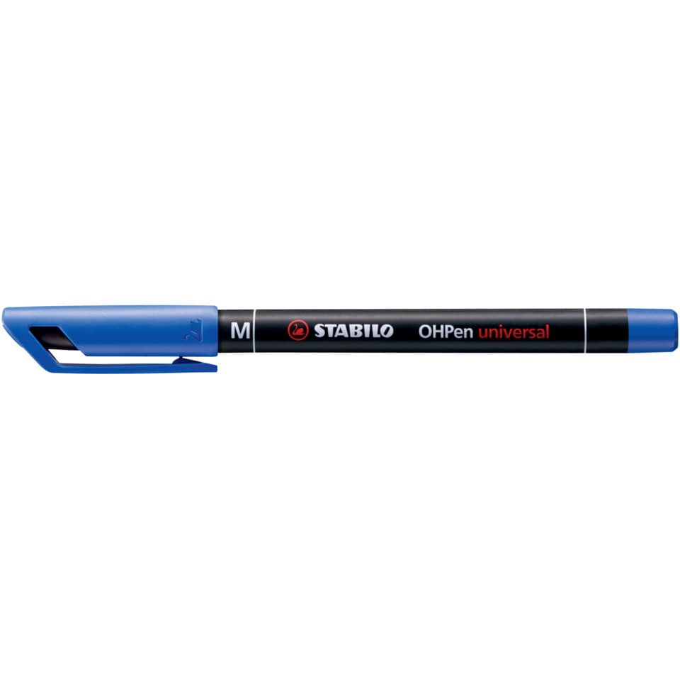 Folienstift - OHPen universal - permanent medium - Einzelstift - blau