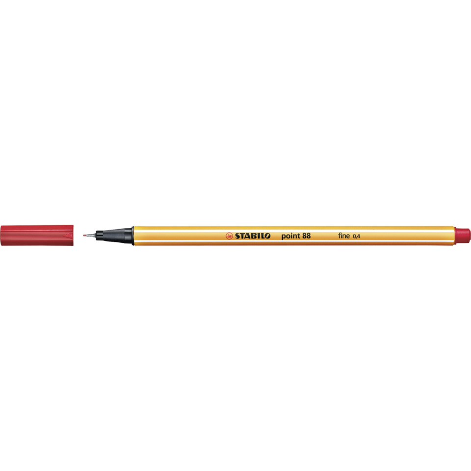 Fineliner - point 88 - rot