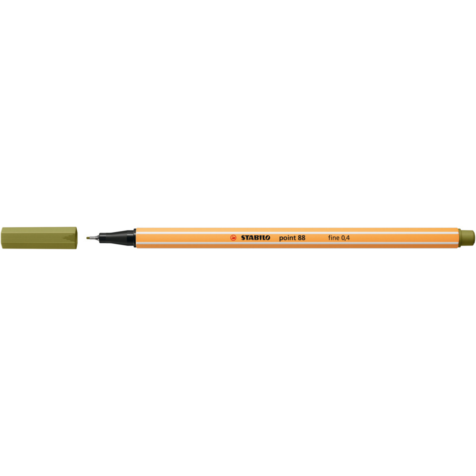 Fineliner - point 88 - schlammgrün