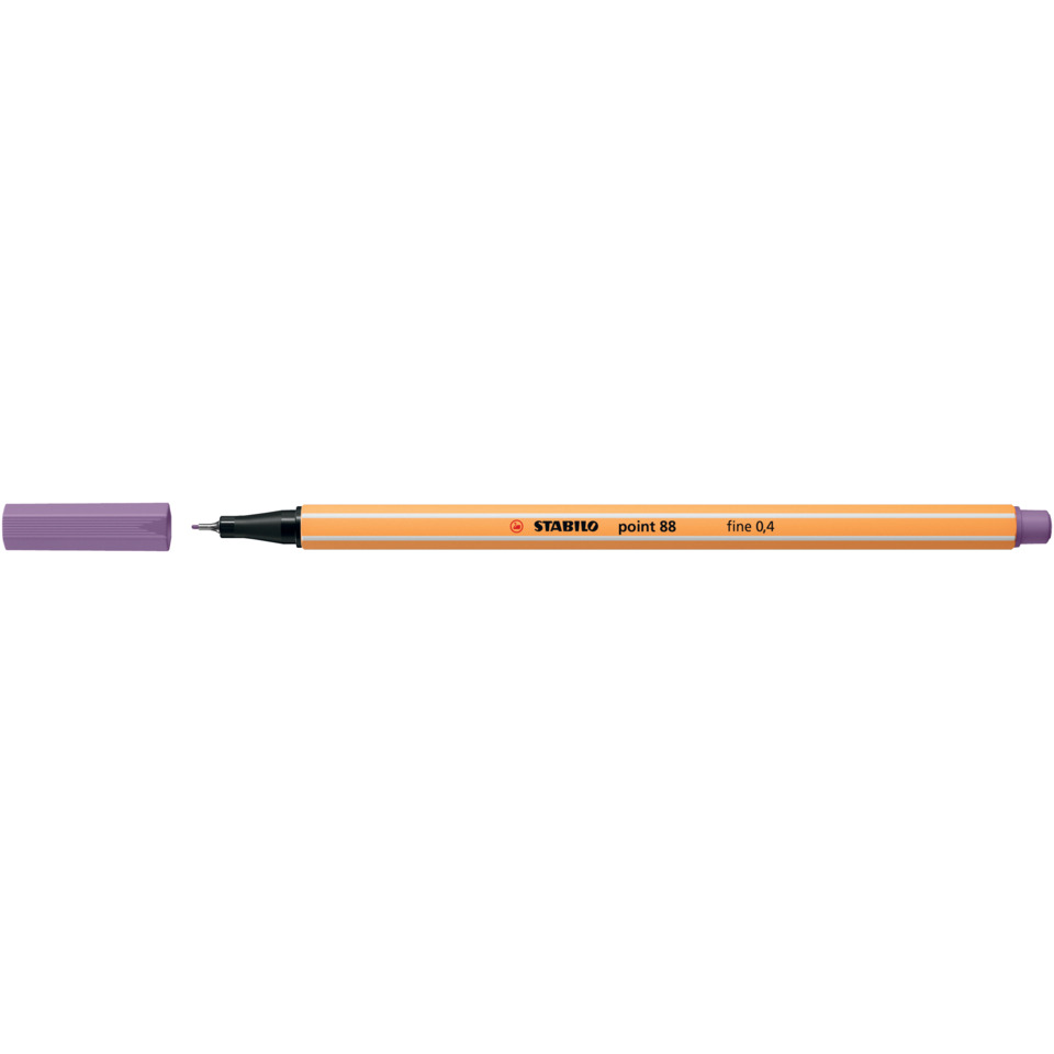 Fineliner - point 88 - grau violett