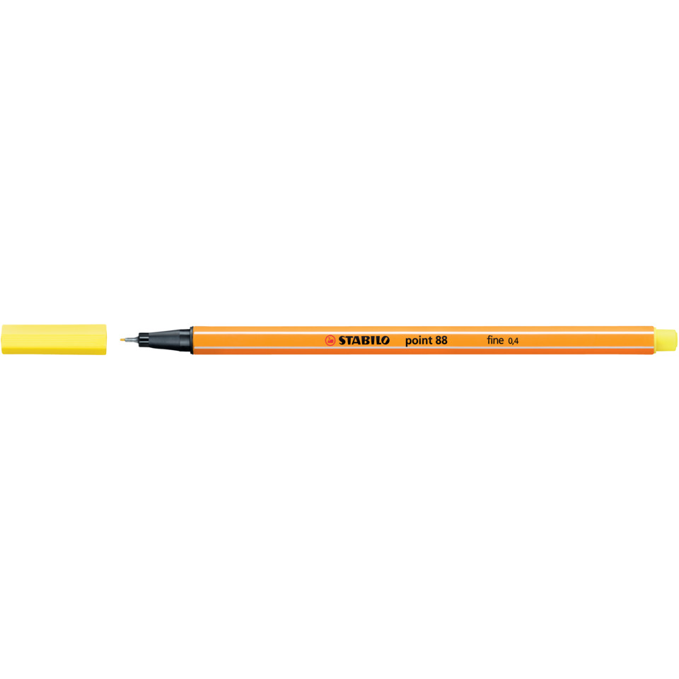 Fineliner - point 88 - zitronengelb
