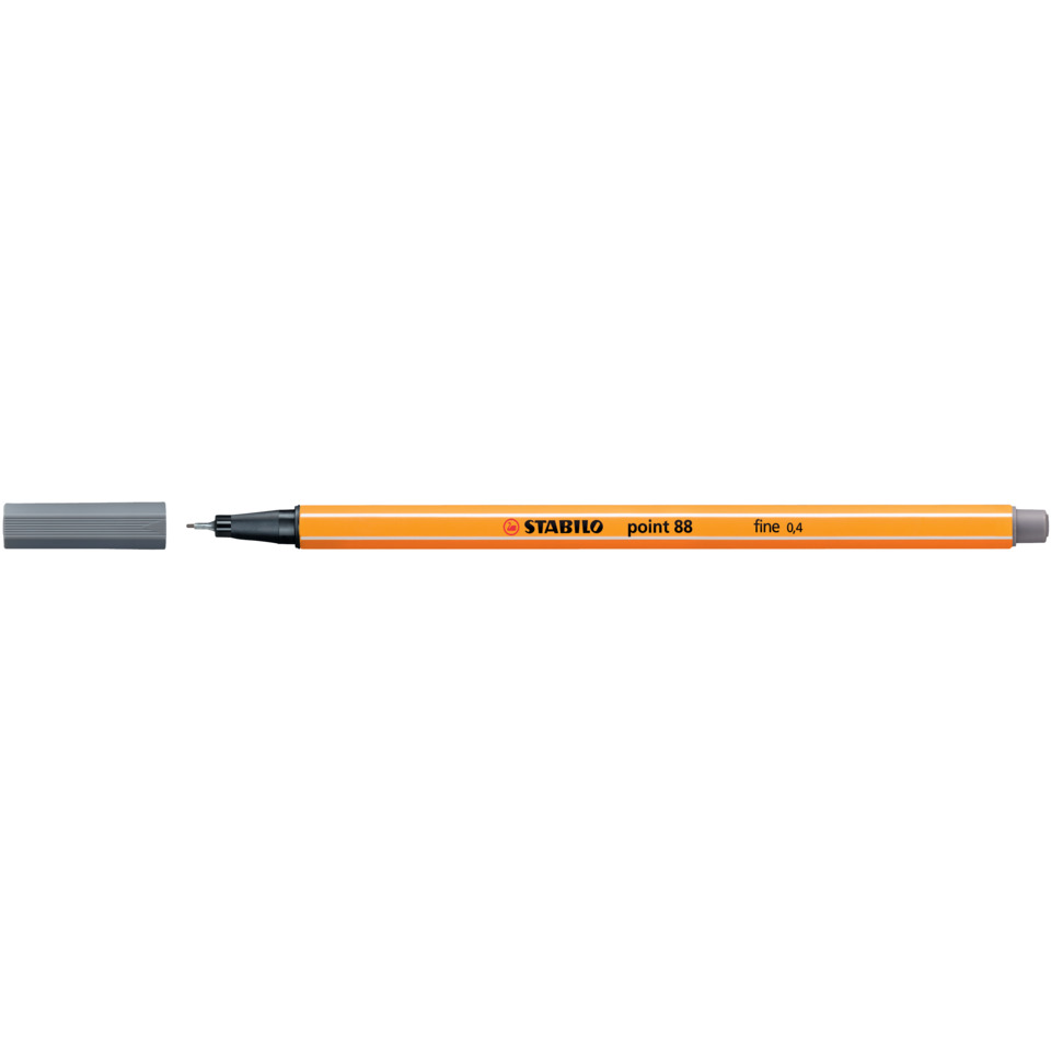 Fineliner - point 88 - paynesgrau