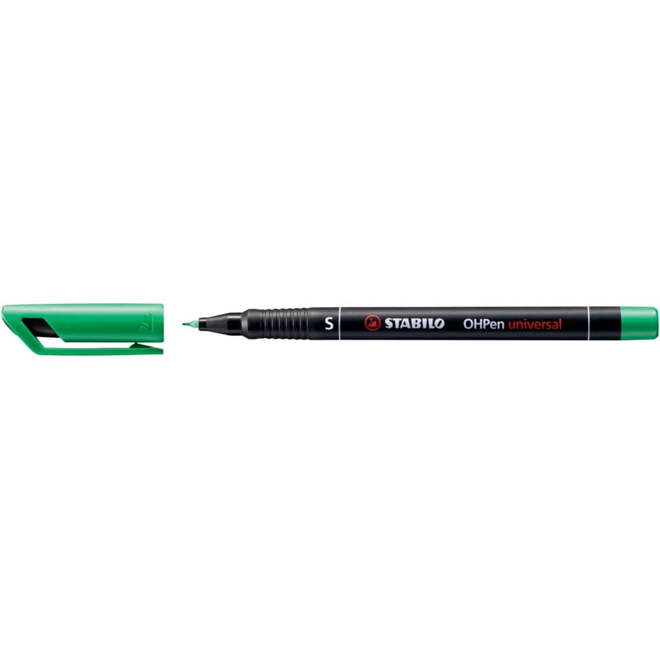 Folienstift - OHPen universal - permanent superfein - Einzelstift - grün