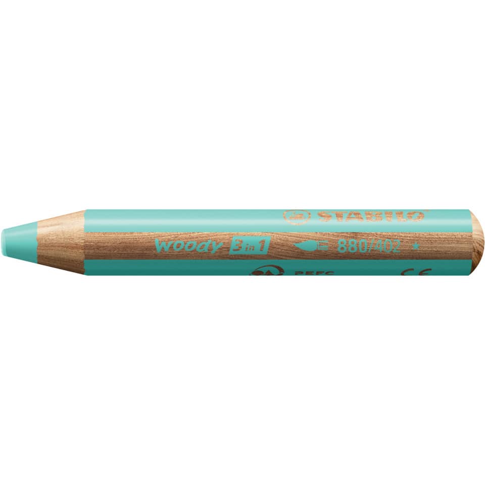 Multitalent-Stift woody 3 in 1 - pastellblau