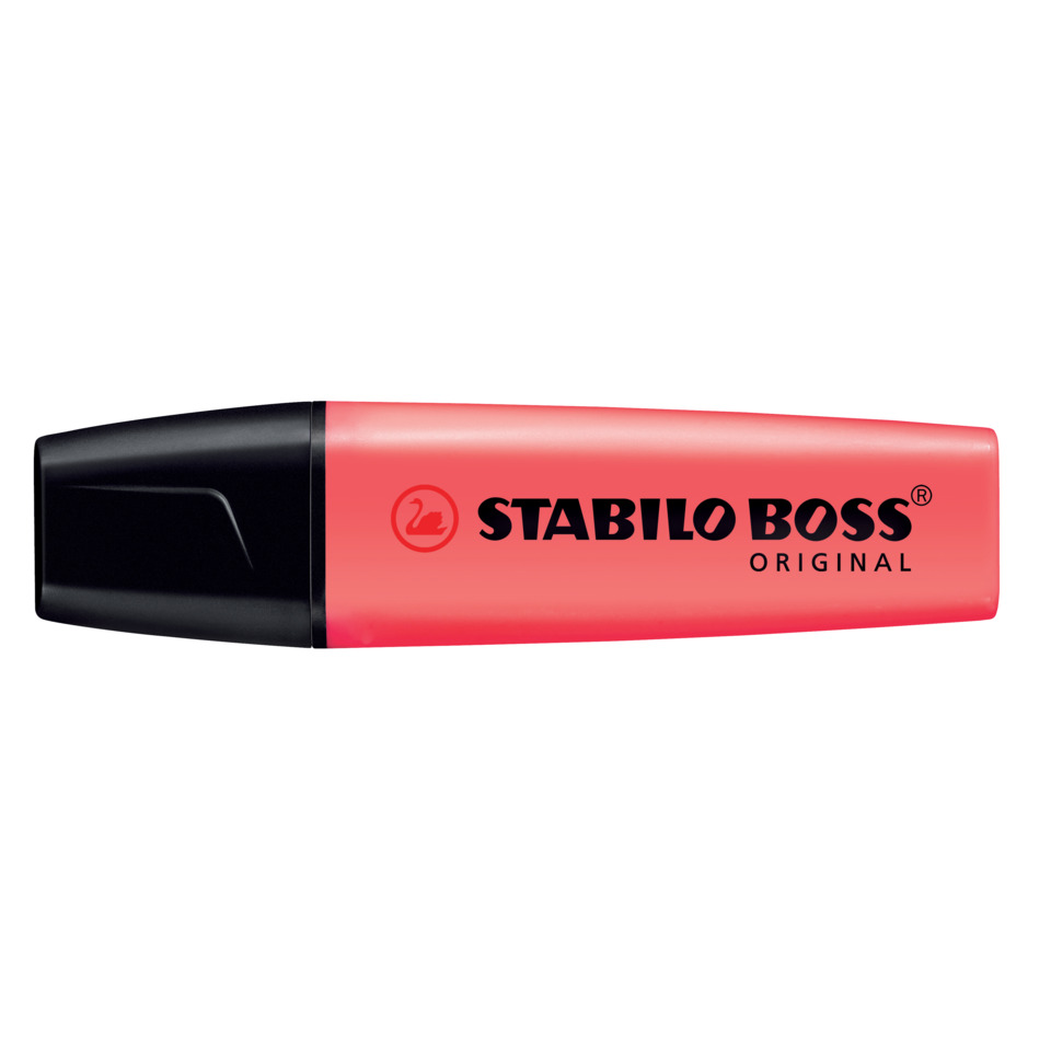 Textmarker - BOSS ORIGINAL - Einzelstift - rot