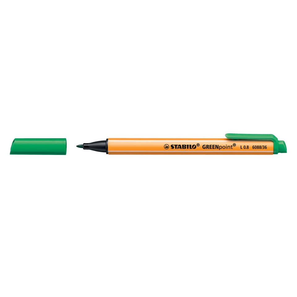 Filzschreiber GREENpoint® - 0,8 mm, grün