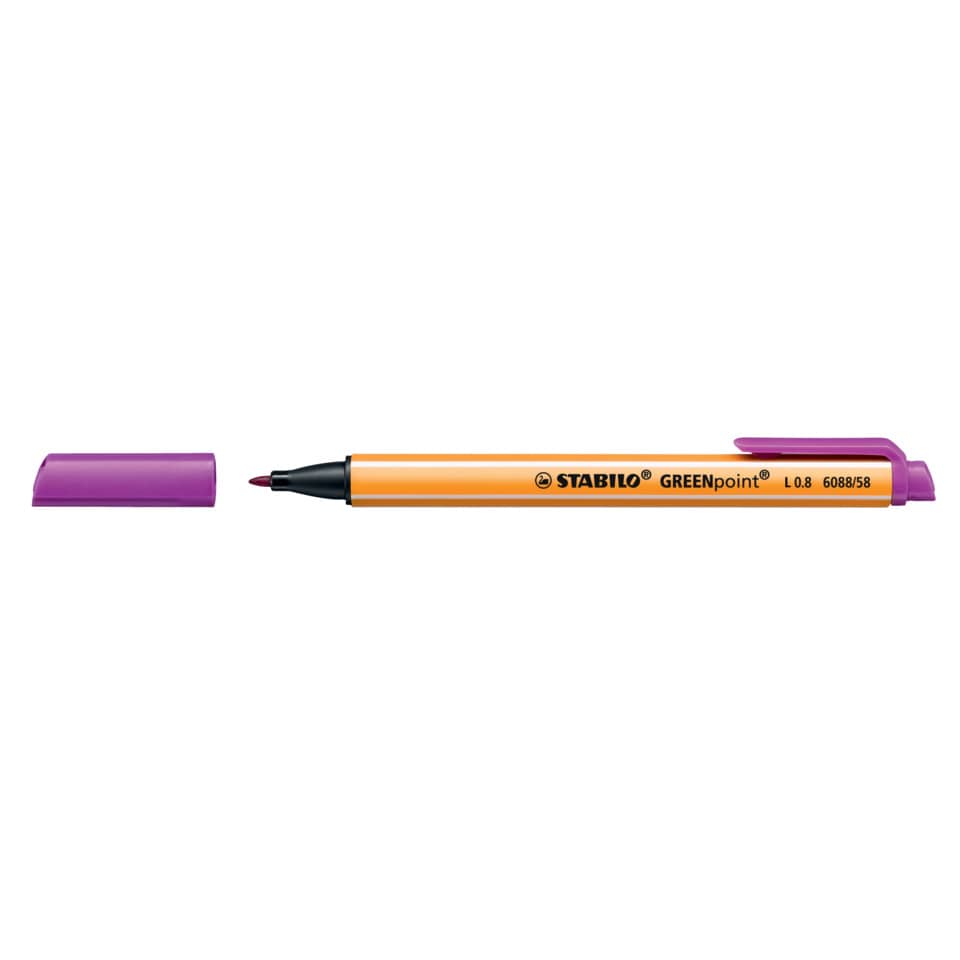 Filzschreiber GREENpoint® - 0,8 mm, lila