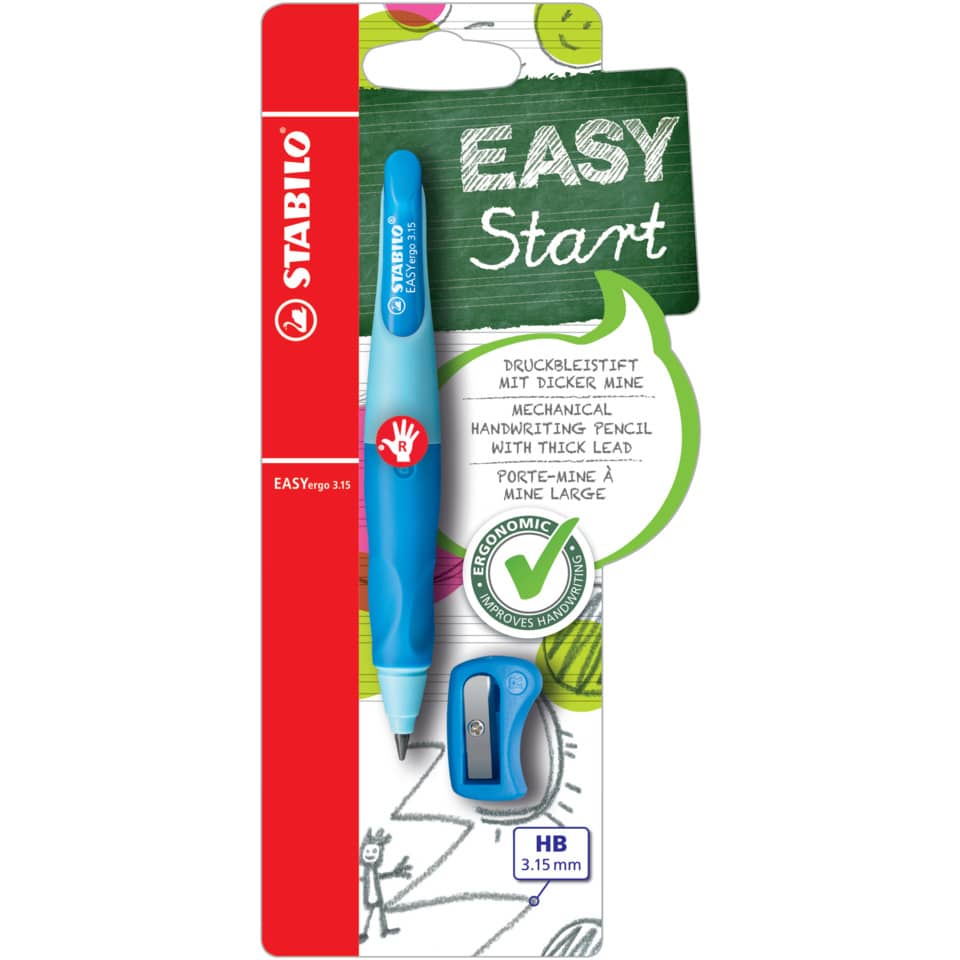 Ergonomischer Druckbleistift zum Schreibenlernen EASYergo 3.15, colormix, R