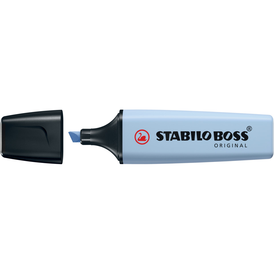 Textmarker - BOSS ORIGINAL Pastel - Einzelstift - Wolkenblau