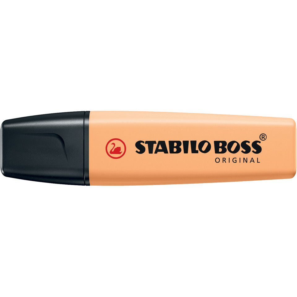 Textmarker - BOSS ORIGINAL Pastel  - Einzelstift - sanftes Orange