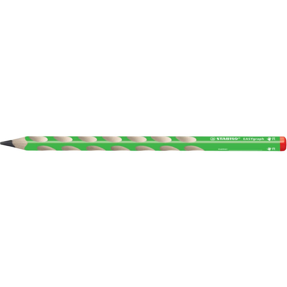 Bleistift EASYgraph Rechtshänder, 2B, grün