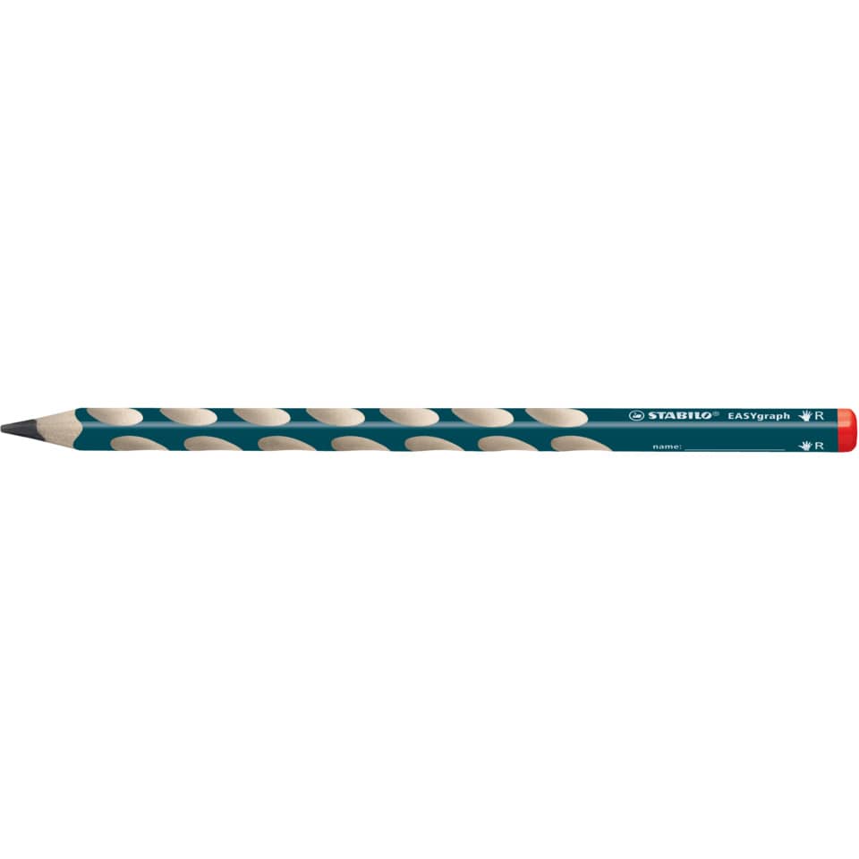 Bleistift EASYgraph Rechtshänder, 2B, petrol