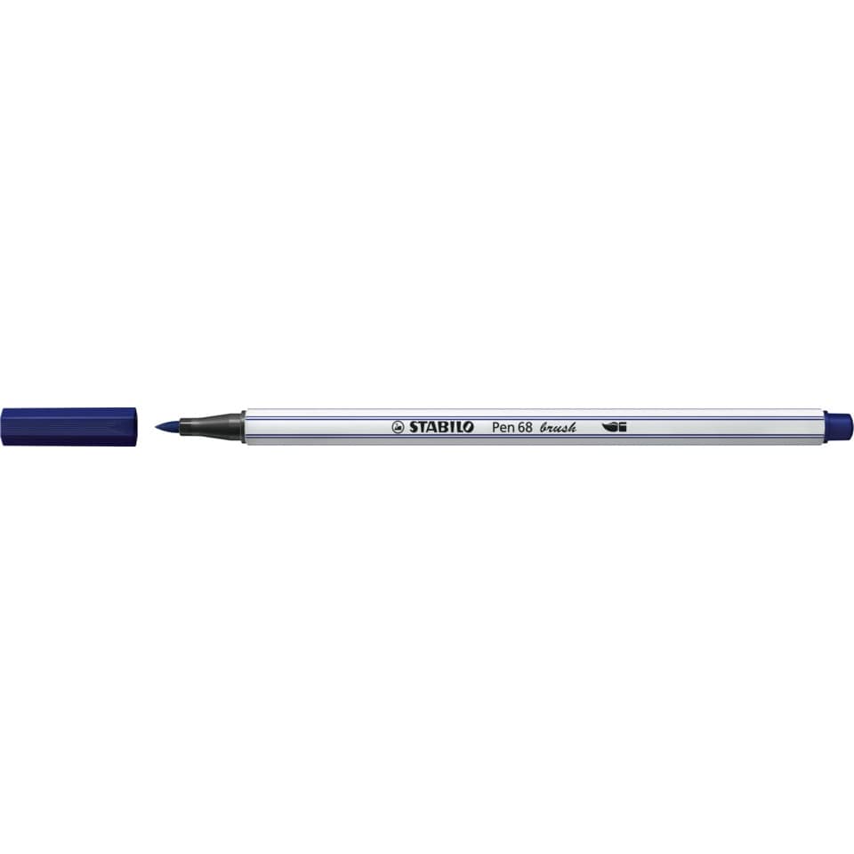 Premium-Filzstift Pinselspitze Pen 68 brush - Einzelstift - preußischblau