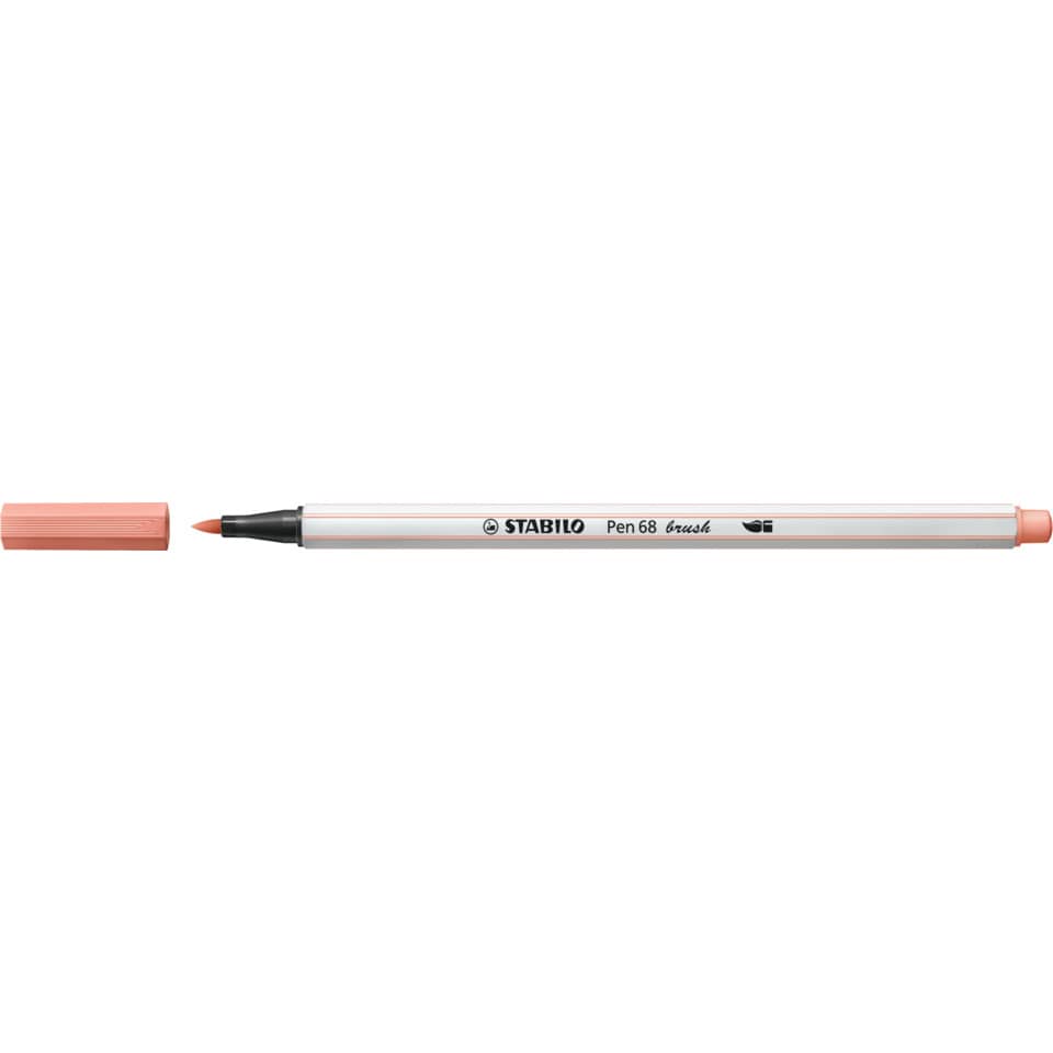 Premium-Filzstift Pinselspitze Pen 68 brush - Einzelstift - apricot