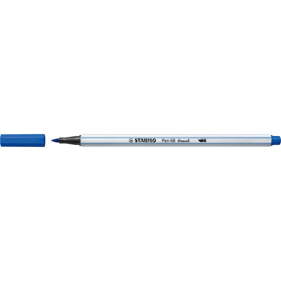 Premium-Filzstift Pinselspitze Pen 68 brush - Einzelstift - ultramarinblau