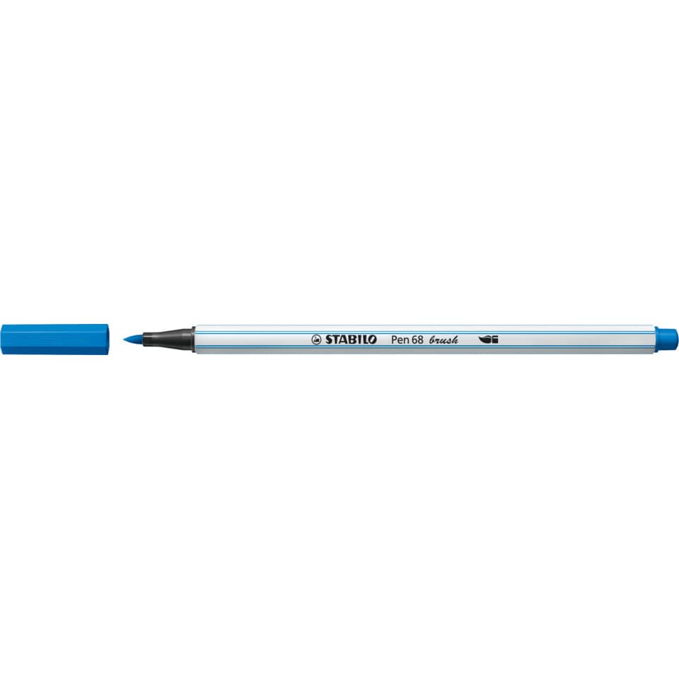 Premium-Filzstift Pinselspitze Pen 68 brush - Einzelstift - dunkelblau
