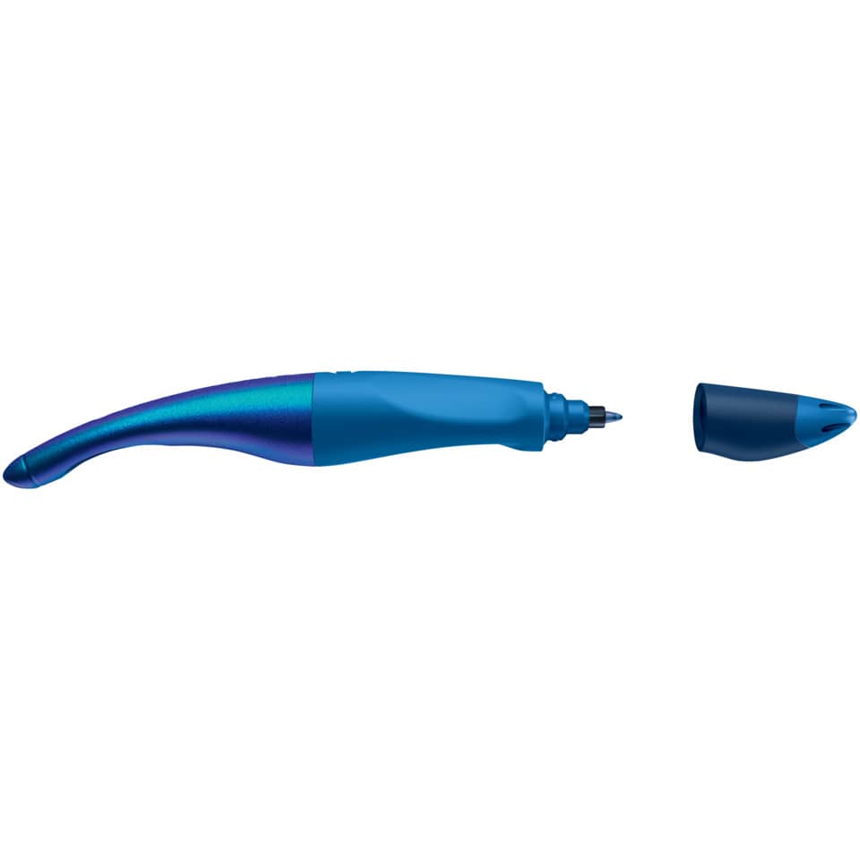 Tintenroller EASYoriginal Linkshänder - Holograph Edition blau, inkl. Patrone