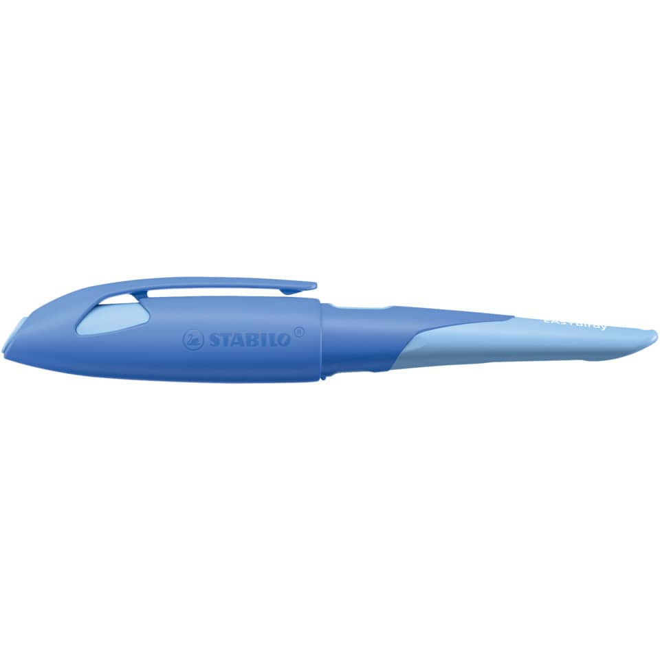 Schulfüller EASYbirdy® - Rechtshänder Feder A, Pastel Edition blau/hellblau, inkl. Patrone