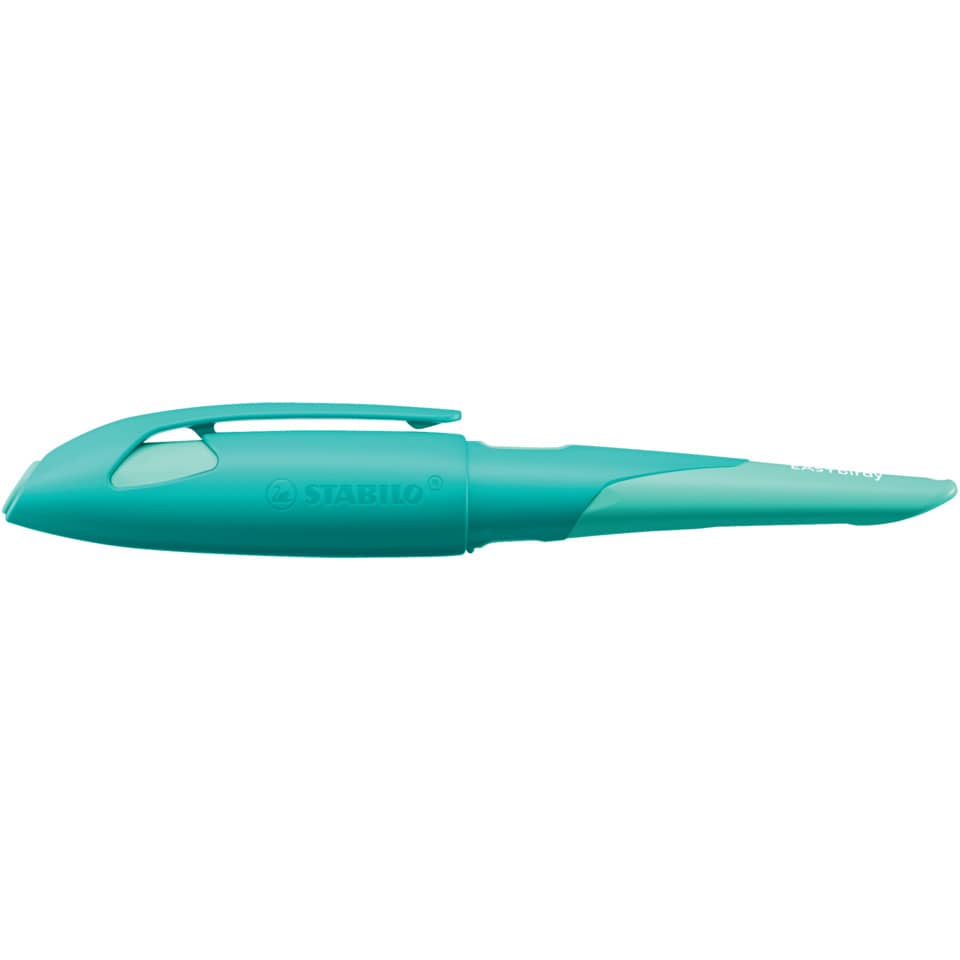 Schulfüller EASYbirdy® - Rechtshänder Feder A, Pastel Edition aqua grün/mint, inkl. Patrone