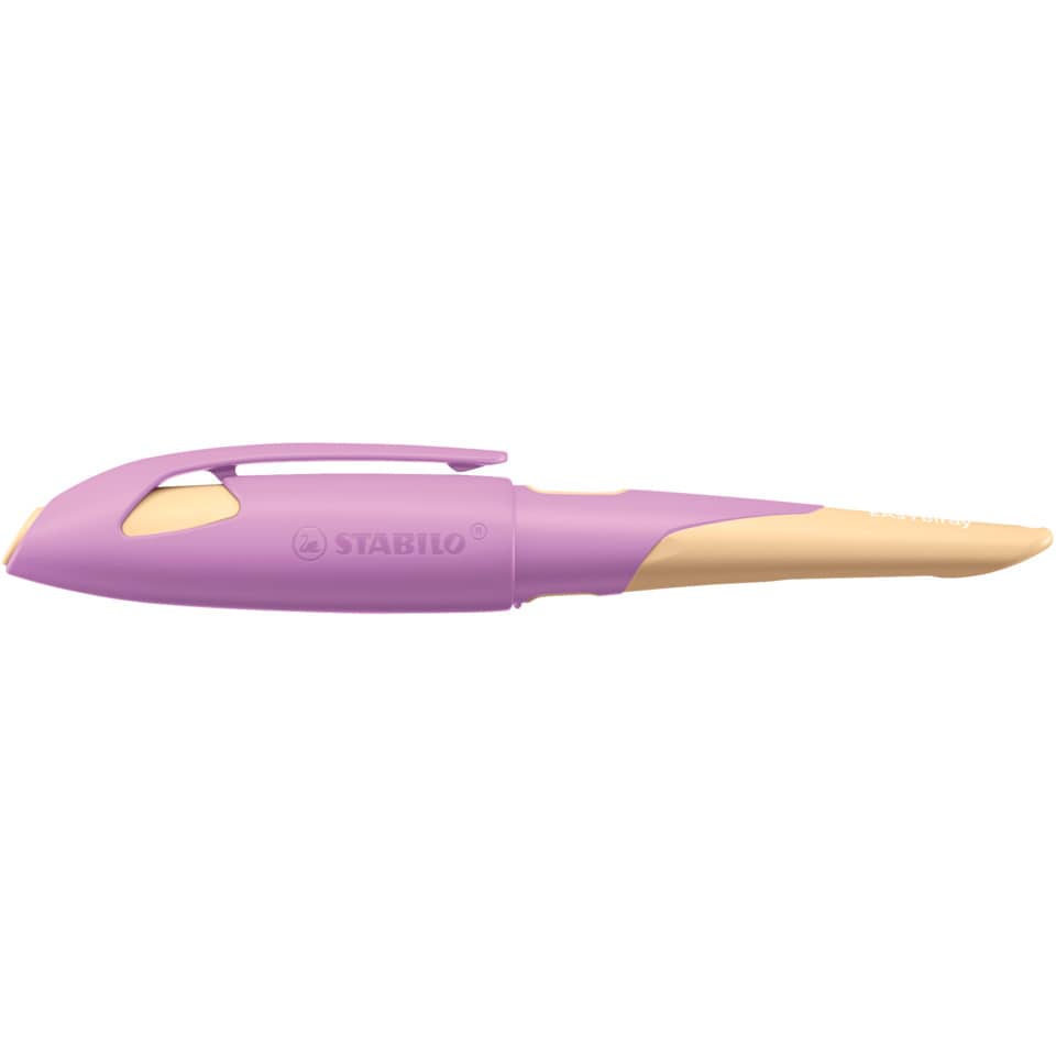 Schulfüller EASYbirdy® - Rechtshänder Feder A, Pastel Edition soft pink/apricot, inkl. Patrone