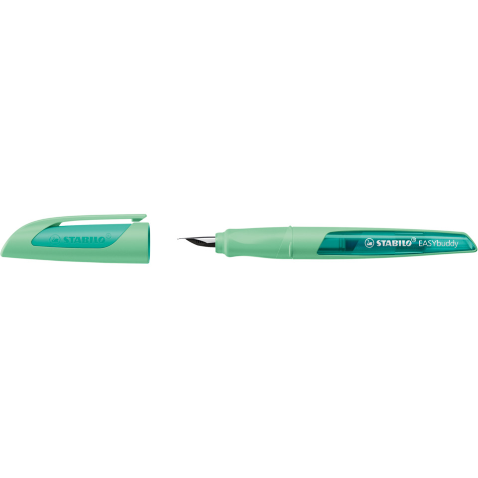 Schulfüller EASYbuddy® - Feder M, minzgrün, inkl. Standardpatrone