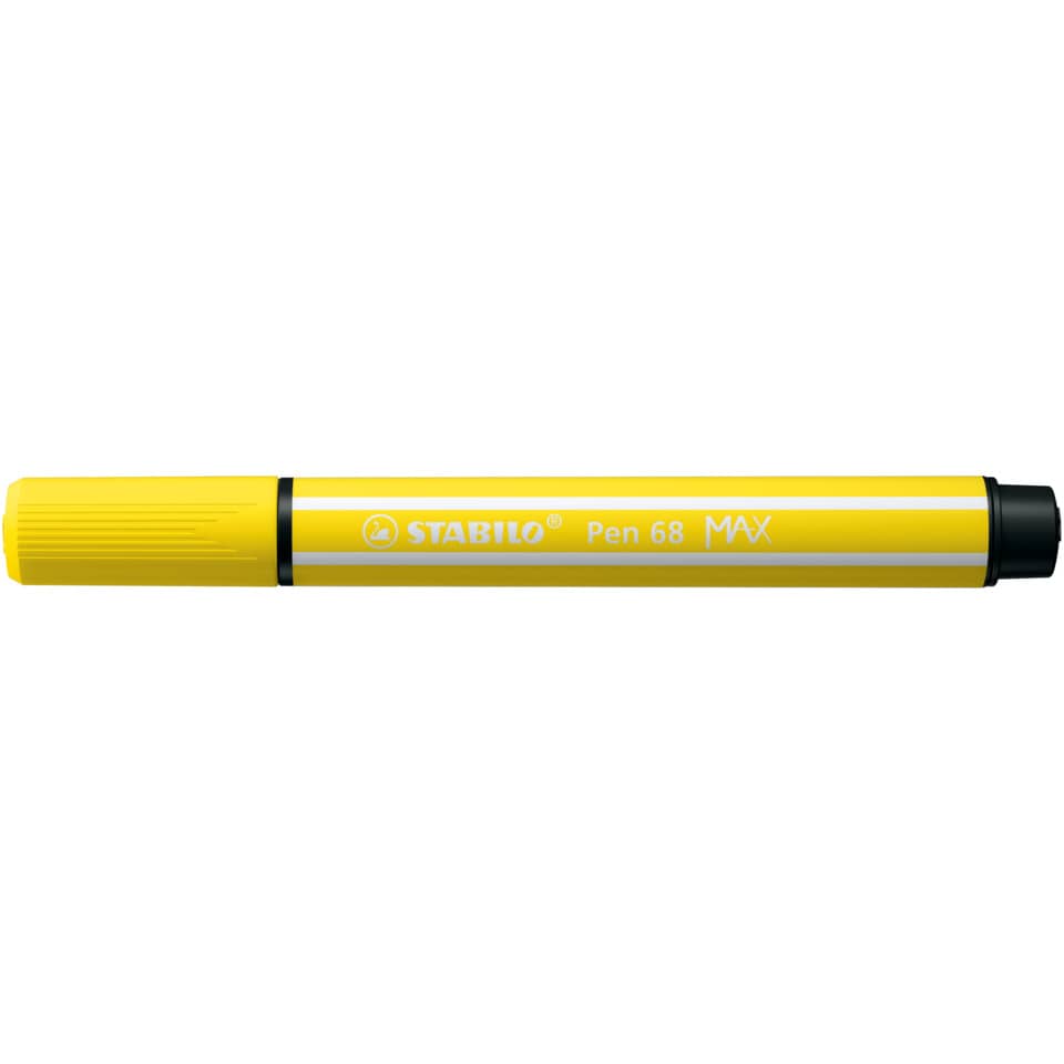 Premium-Filzstift Pen 68 MAX - zitronengelb