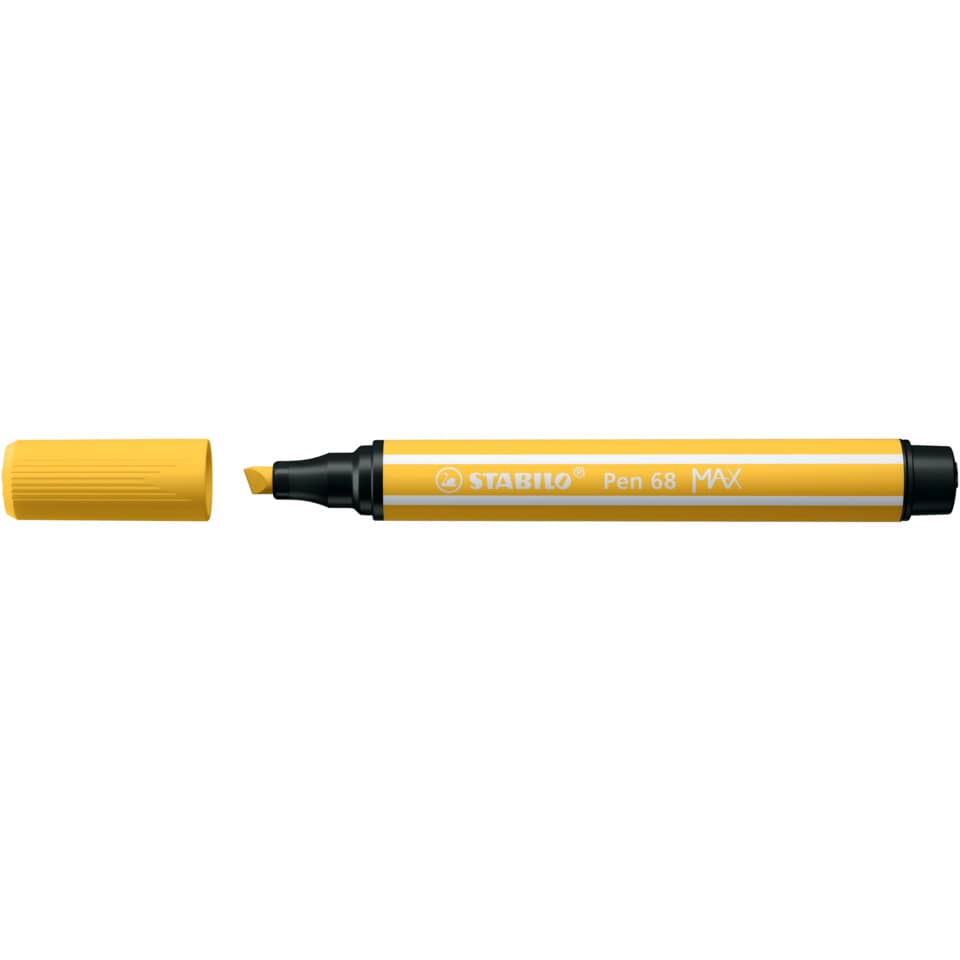 Premium-Filzstift Pen 68 MAX - gelb