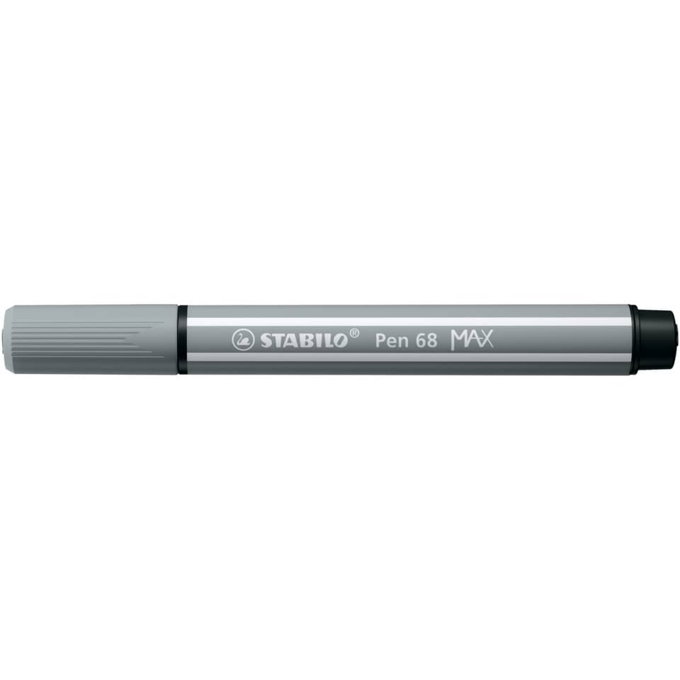 Premium-Filzstift Pen 68 MAX - mittelgrau