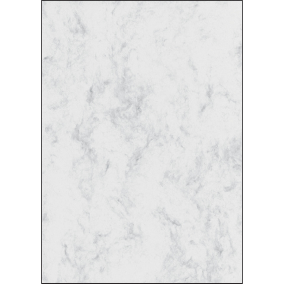 Marmor-Papier, grau, A4, 90 g/qm, 100 Blatt
