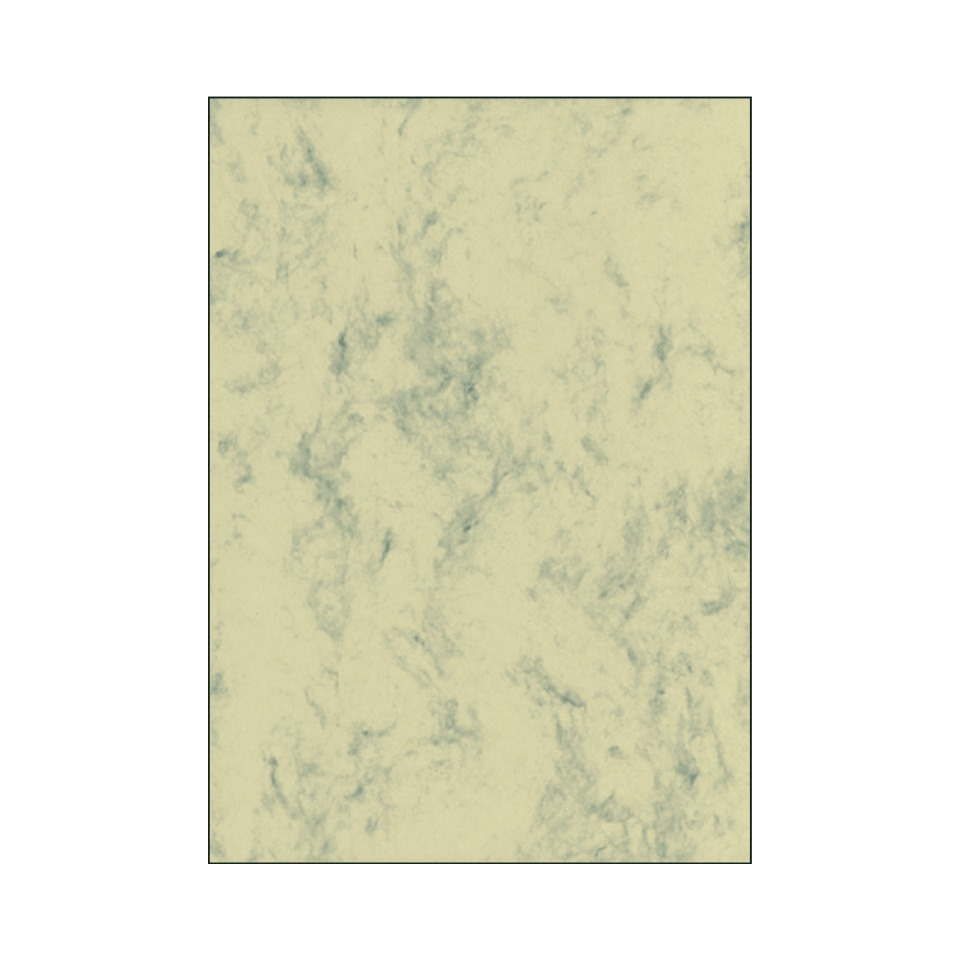 Marmor-Papier, beige, A4, 200 g/qm, 50 Blatt