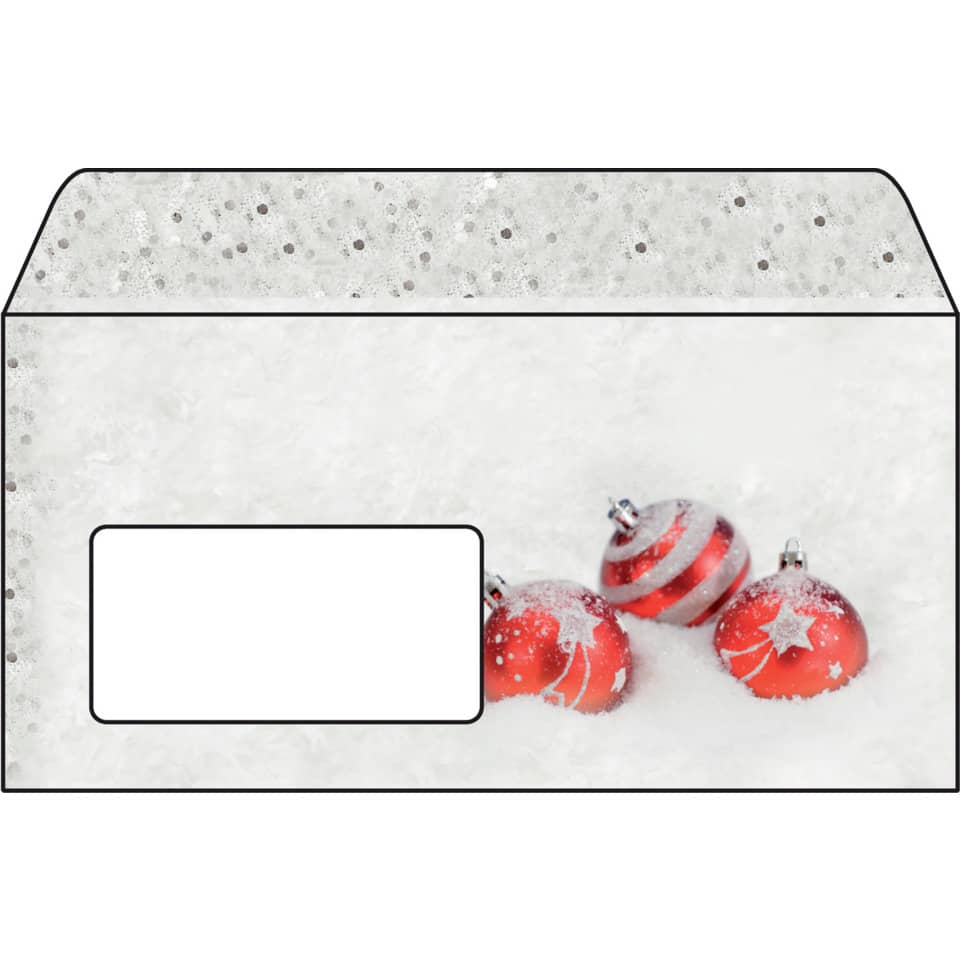 Weihnachts-Design-Briefhülle Winter Flair, DIN lang, 90g/m², 50 Stück