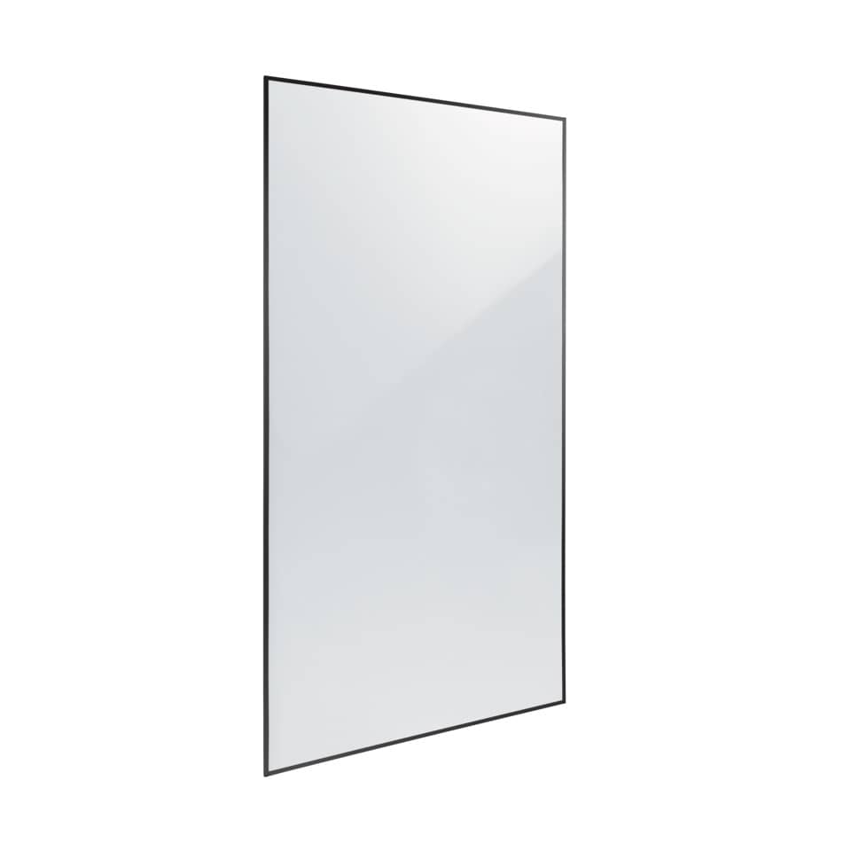 Whiteboard agiles Meet up - 90 x 180 cm, Metall, Rahmen schwarz