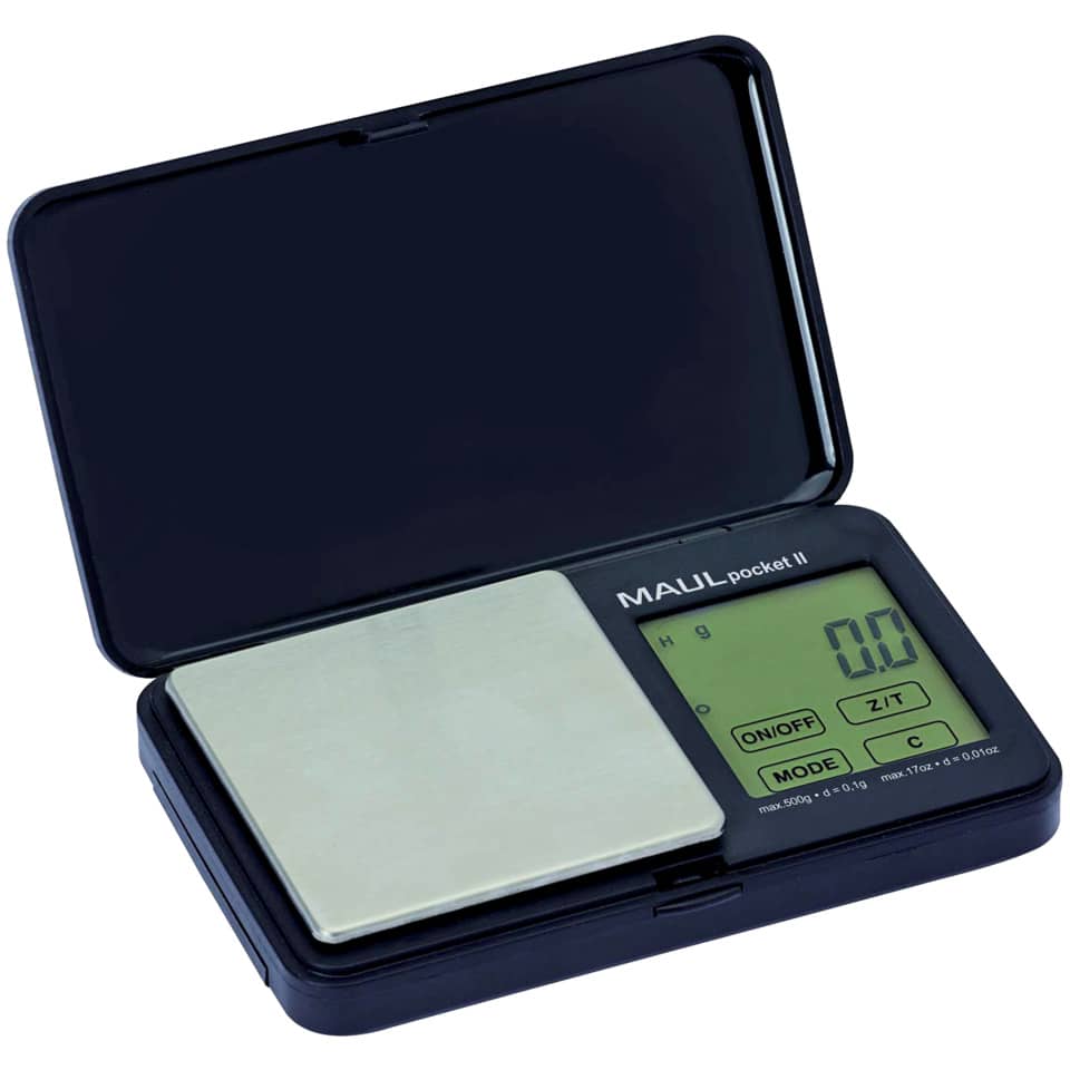 Taschenwaage MAULpocket II - schwarz, 500g