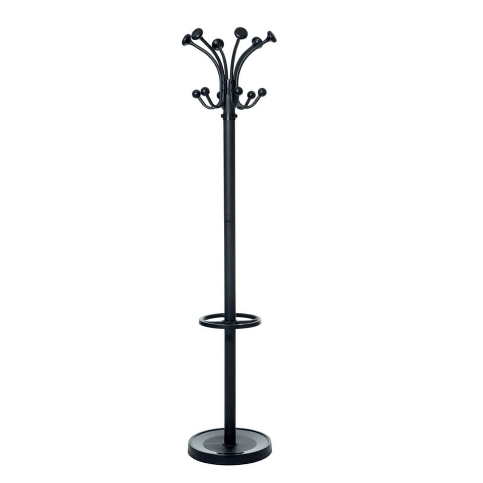 Garderobenständer Nubis - 177,5 cm, schwarz