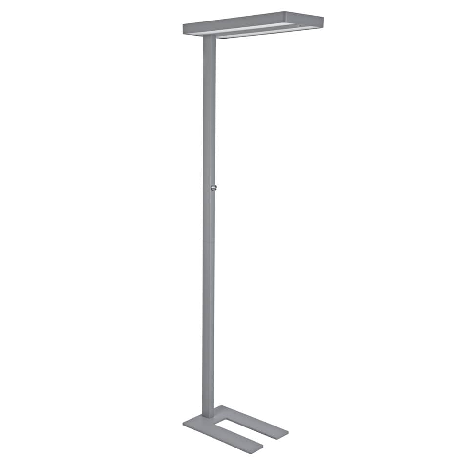 LED-Standleuchte MAULjuvis sensor - dimmbar, silber, Standfuß