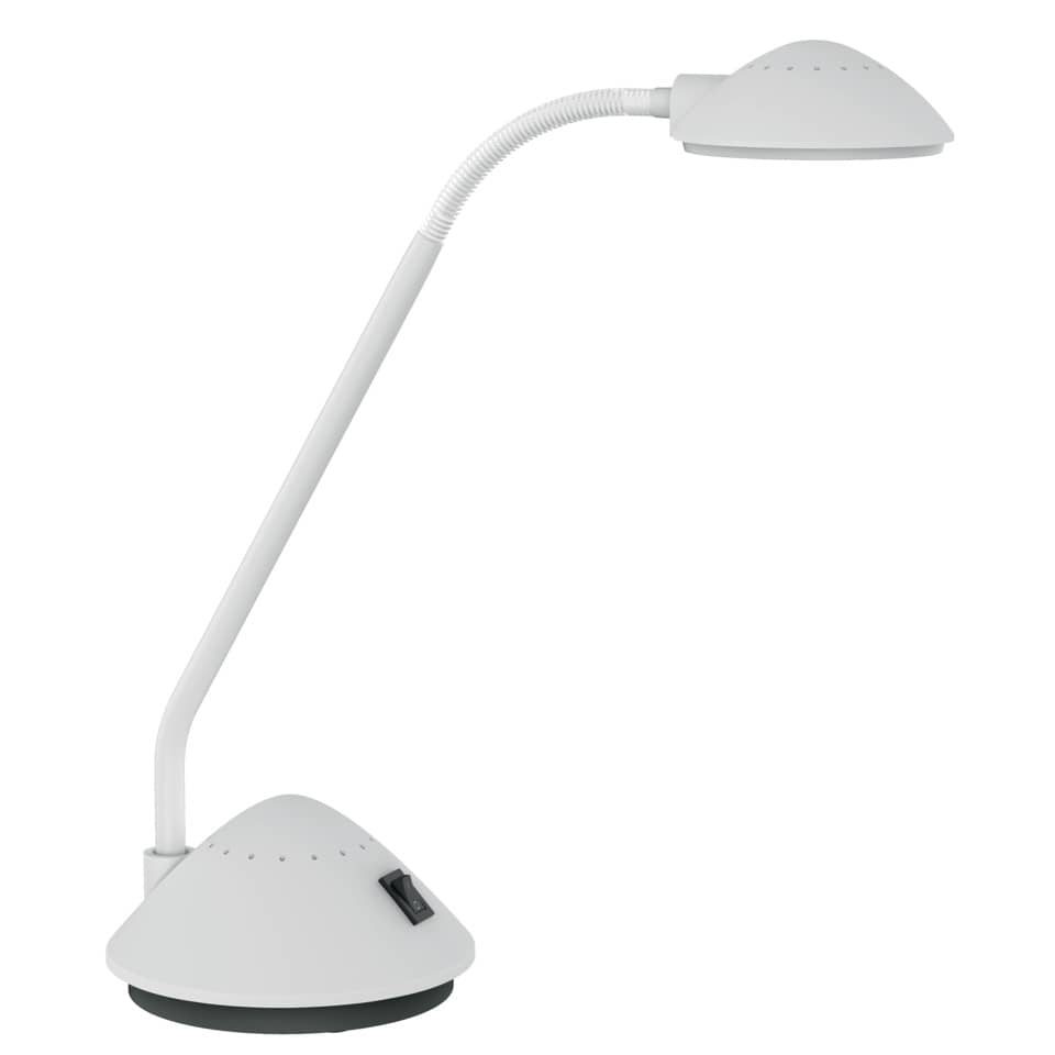 LED-Tischleuchte MAULarc, 3000 Kelvin, weiß