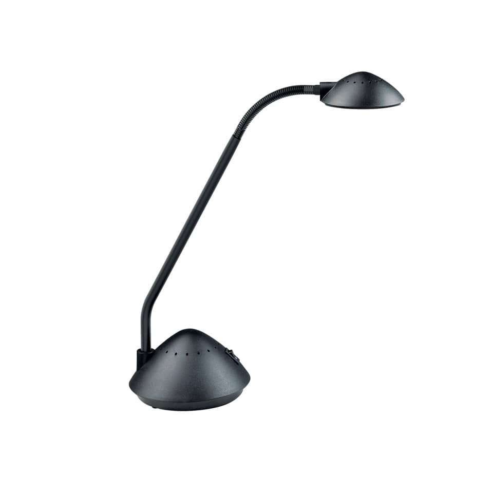 LED-Tischleuchte MAULarc, 3000 Kelvin, schwarz