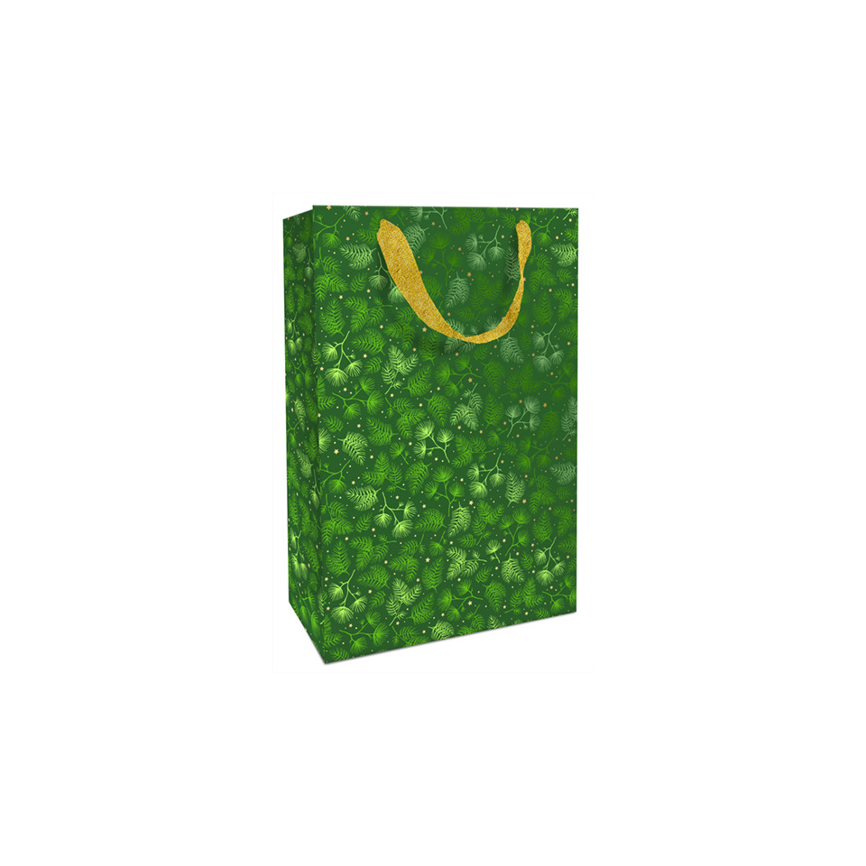 Weihnachts-Flaschentragetasche X-Mas Twigs, 36 x 26 x 13 cm
