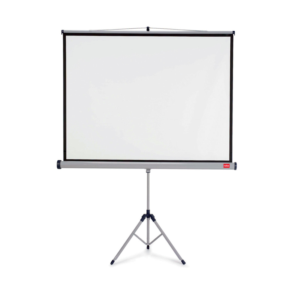 Projektionsleinwand mit Dreibeinstativ, 2000 x 1513 mm, Bildformat 4:3