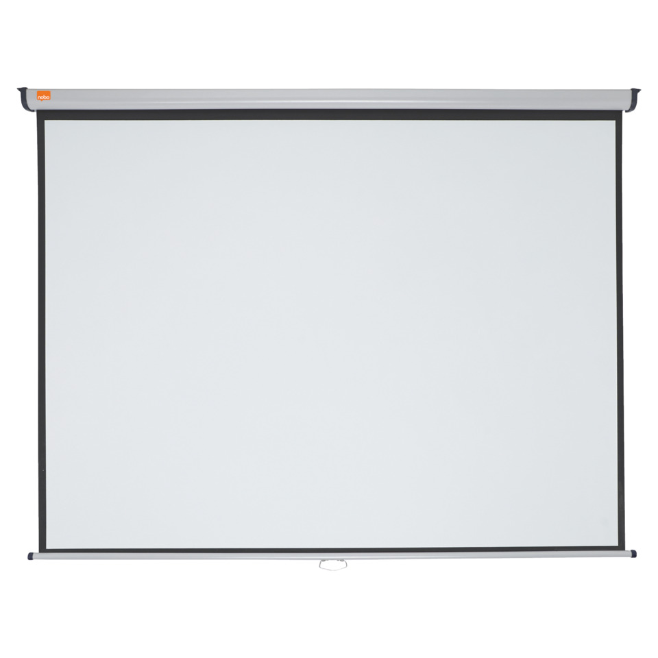 Projektionsleinwand, Wand- oder Deckenmontage, 1950 x 1460 mm, Bildformat 4:3