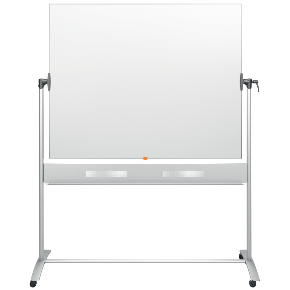 Whiteboardtafel Impression Pro - 150 x 120 cm, emailliert, Mobil mit Drehfunktion, weiß