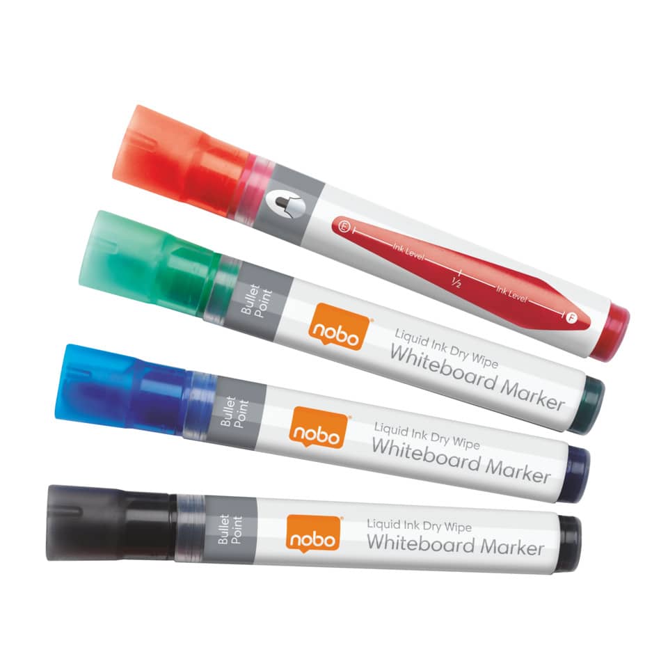 Whiteboardmarker - 3 mm, 4 Stück sortiert