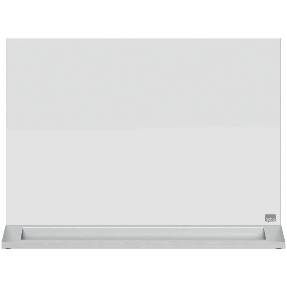 Glas Memoboard Diamond - 58,4 x 44,1 x 5,5 cm, magnetisch, weiß