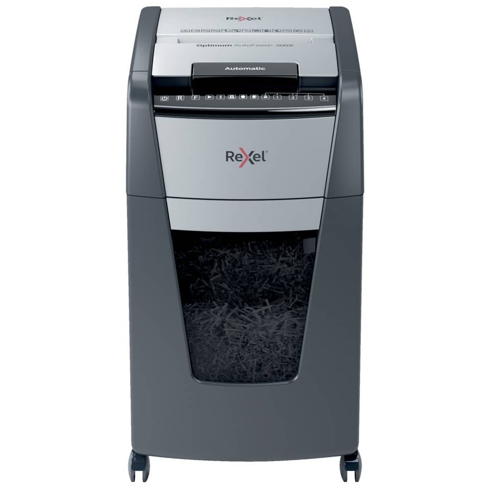 Aktenvernichter Optimum AutoFeed+ 300 X - P-4 schwarz