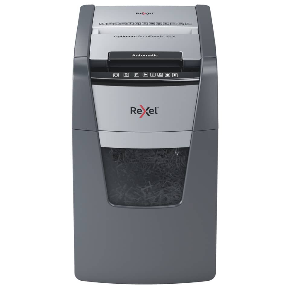 Aktenvernichter Optimum AutoFeed+ 150 X - P-4 schwarz