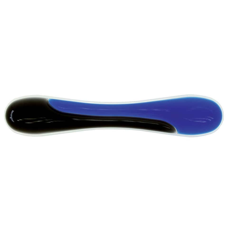 Handgelenkauflage Gel - abwischbar, blau/grau