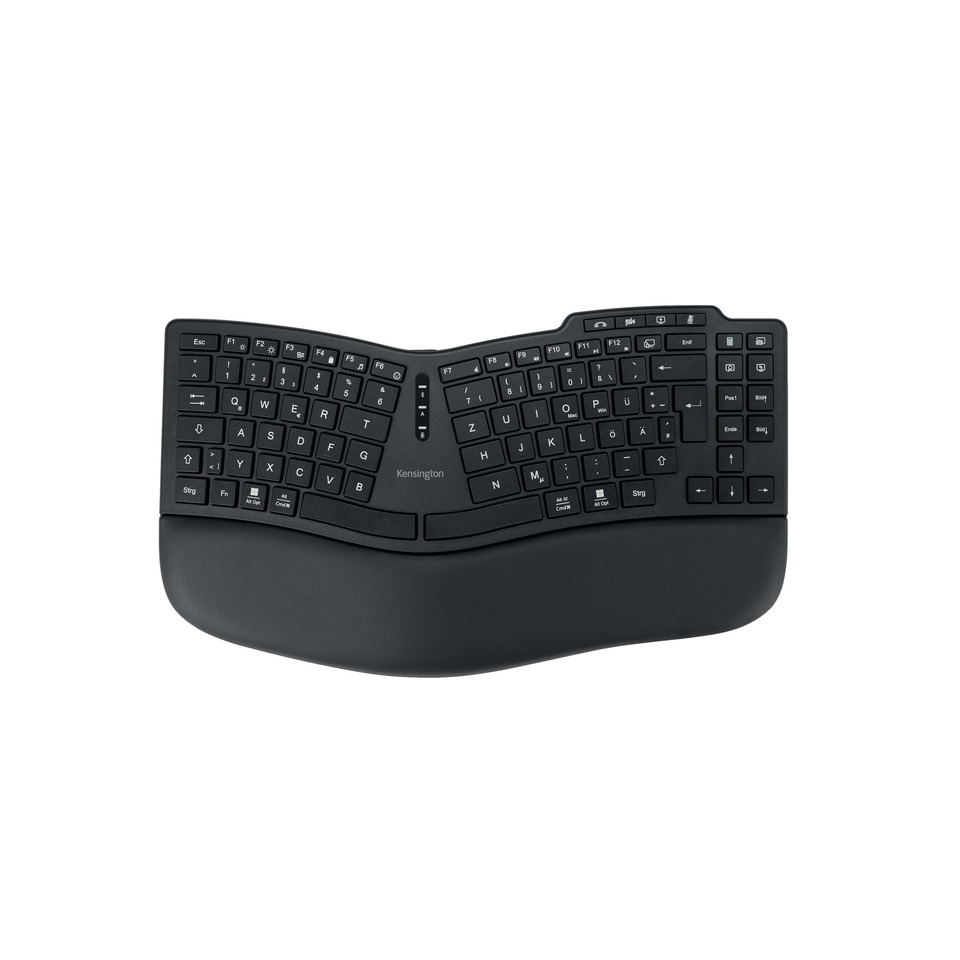 Pro Fit® Ergo Kabellose Tastatur KB675 EQ TKL wiederaufladbar, schwarz