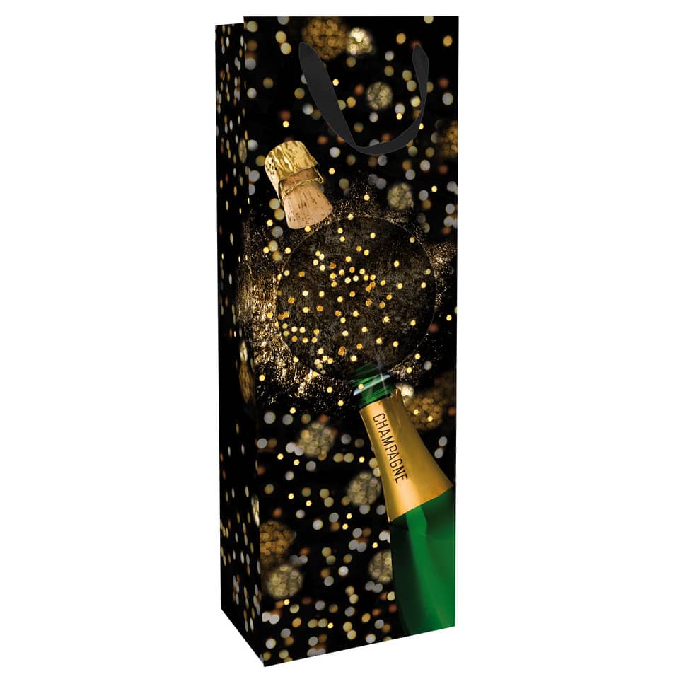 Flaschentragetasche Konfetti, 36 x 12 x 8 cm