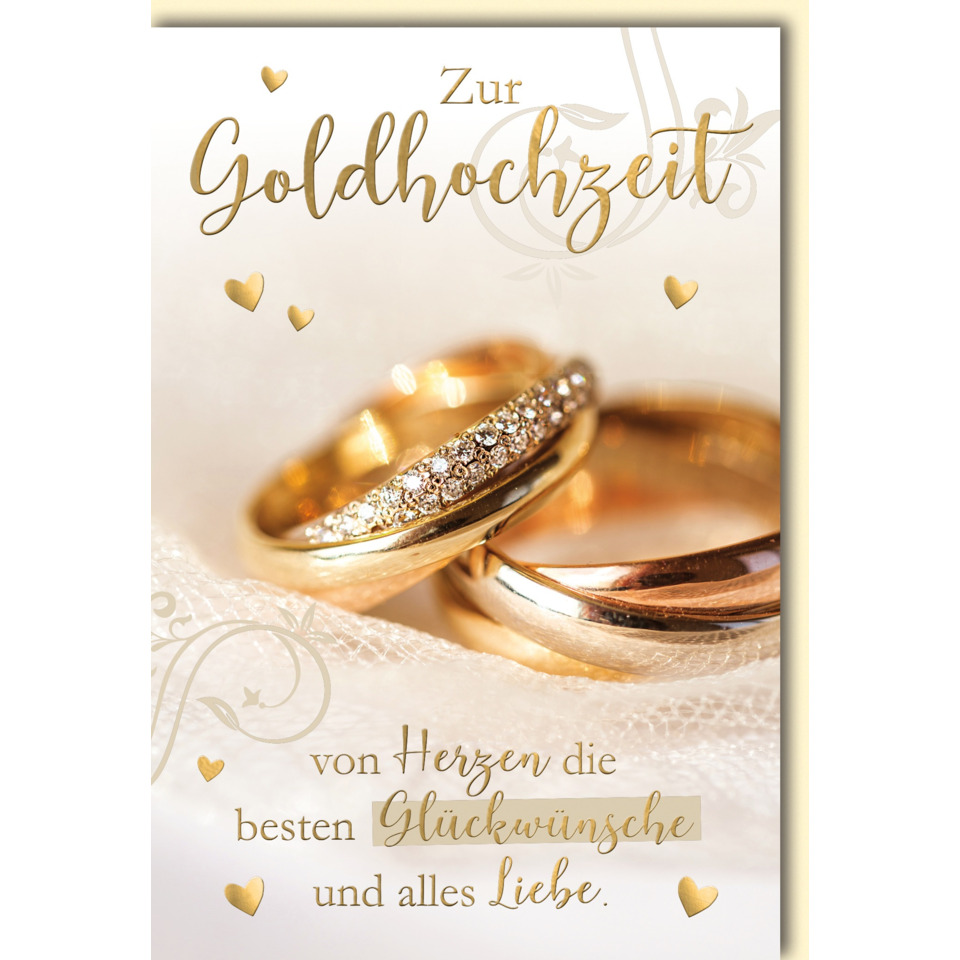 Vermählungskarte - inkl. Umschlag